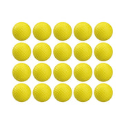 20 Pcs Color Sponge Indoor Practice PU Foam Golf Balls