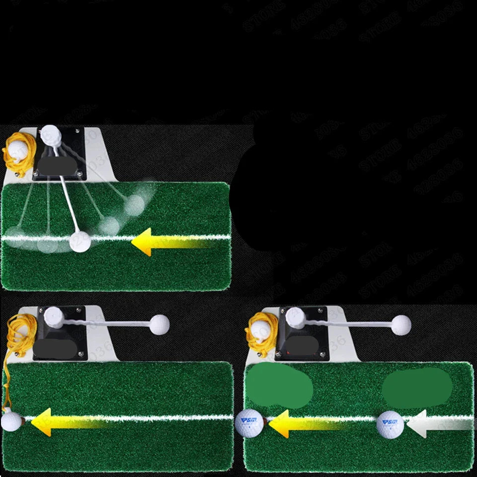 Multi-Function Golf Swing Exerciser & Strike Pad