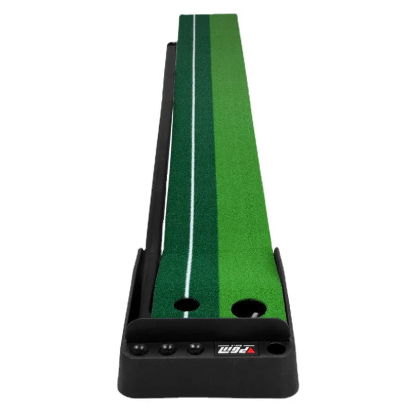 Portable Golf Putting Mat  True Roll Surface  Non-Slip Base