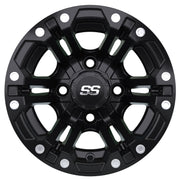 Specter 10 inch GTW golf cart wheel - Matte Black