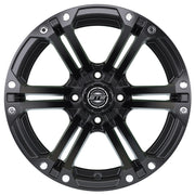Specter 14 inch GTW golf cart wheel - Matte Black