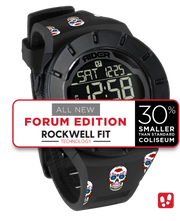 The Coliseum Fit™ - Sugar Skull FORUM EDITION (Phantom Black) Watch
