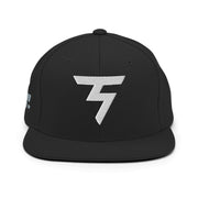 Spinner Snapback The Torrey Black White golf hat – front view