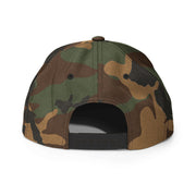 Spinner Snapback The Torrey Camo Black golf hat – back view