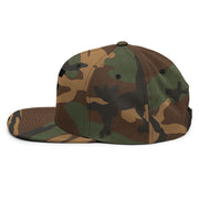 Spinner Snapback The Torrey Camo Black golf hat – left side