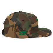 Spinner Snapback The Torrey Camo Kelly golf hat – right side