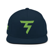 Spinner Snapback The Torrey Navy Kiwi golf hat – front view