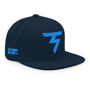 Spinner Snapback The Torrey Navy Powder golf hat – right front angle