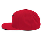 Spinner Snapback The Torrey Red Black golf hat – left side