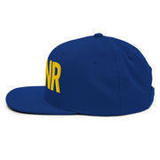 Spinner Snapback The Links Royal Yellow golf hat – left side