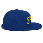 Spinner Snapback The Links Royal Yellow golf hat – right side