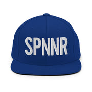 Spinner Snapback The Links Royal White golf hat – front view