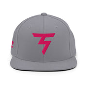 Spinner Snapback The Torrey Silver Pink golf hat – front view