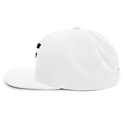 Spinner Snapback The Torrey White Black golf hat – left side
