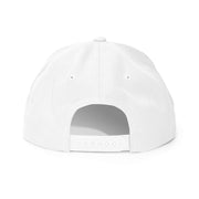 Spinner Snapback The Torrey White Black golf hat – back view