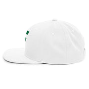Spinner Snapback The Torrey White Kelly golf hat – left side