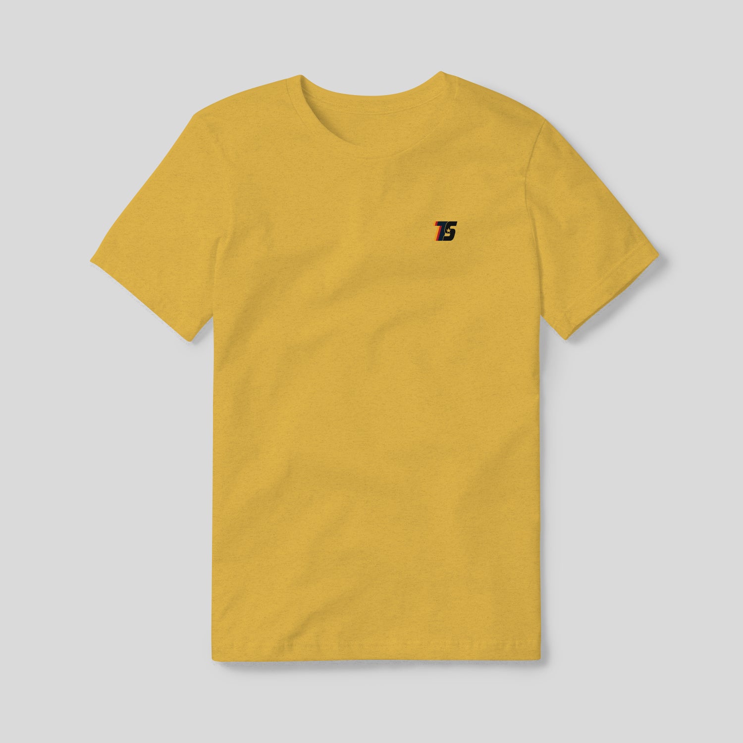 Stacked Button Short Sleeve Tee