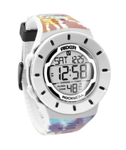 Coliseum Fit™ Forum - Samadelic Tie-Dye Edition (White/Black) Watch