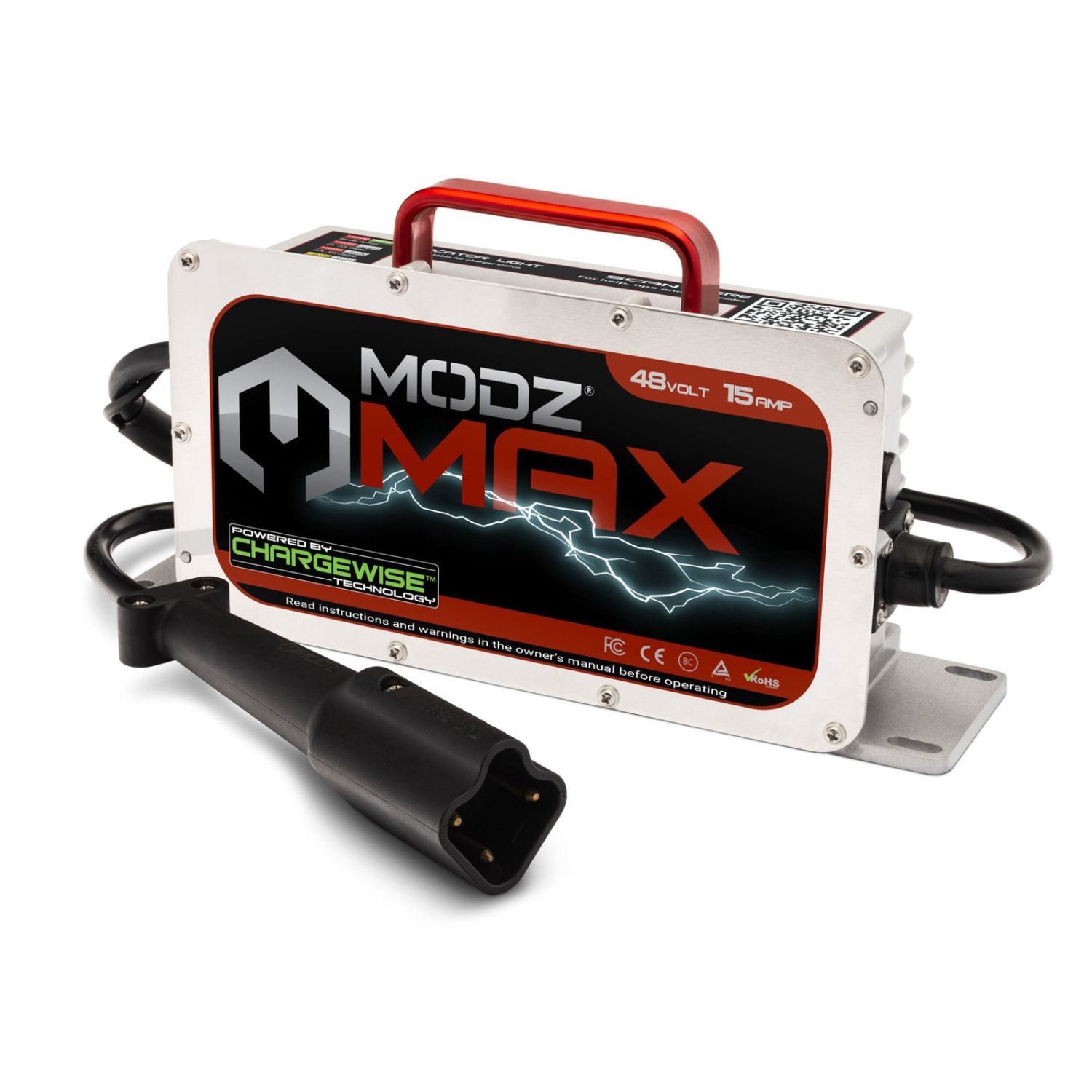 MODZ MAX48 15 Amp Yamaha G29 Drive & Drive2 Battery Charger for 48 Volt Golf Carts