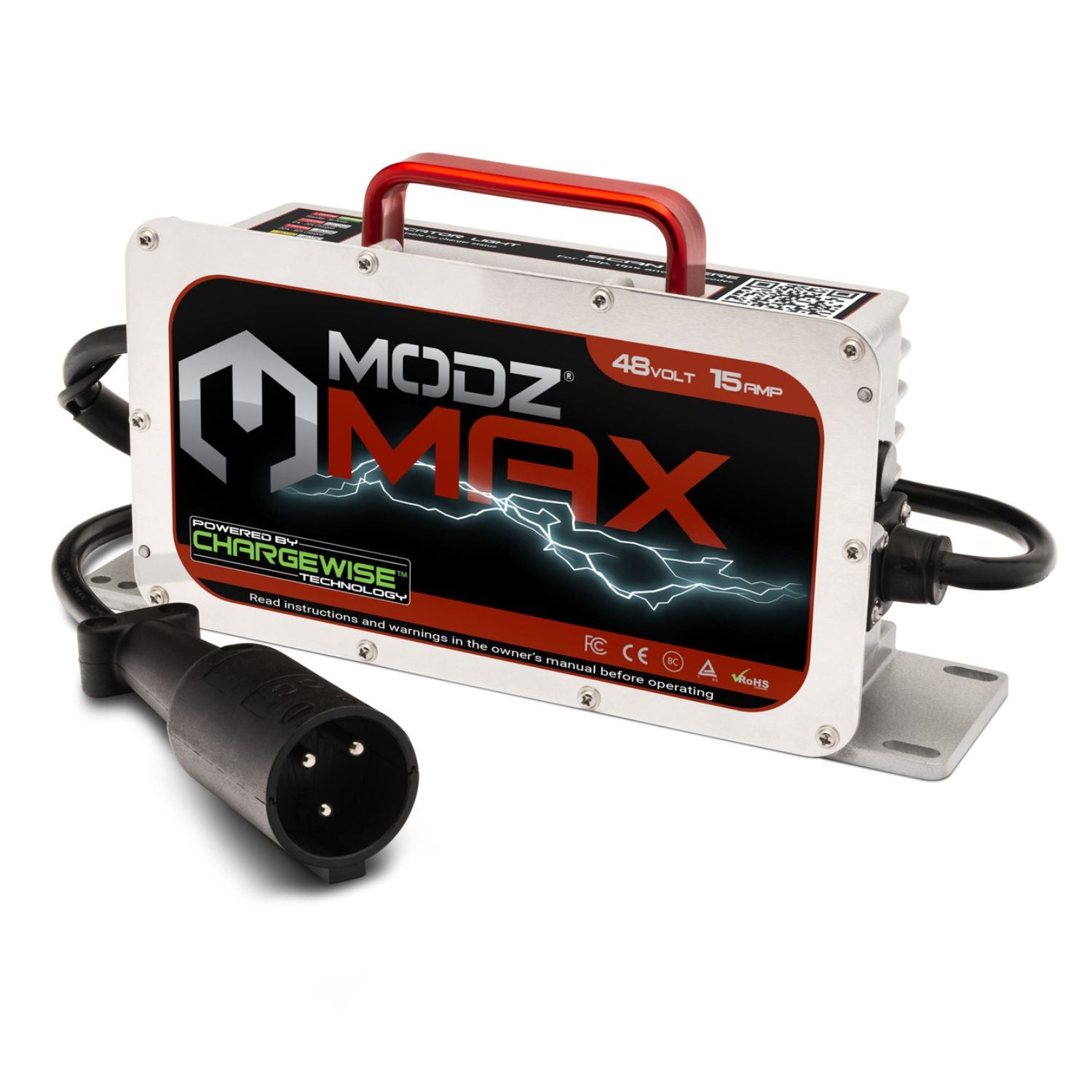 MODZ MAX48 15 Amp Club Car Battery Charger for 48 Volt Golf Carts