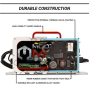 MODZ MAX36 15 Amp Charger for 36 Volt Golf Carts with Crowfoot Plug