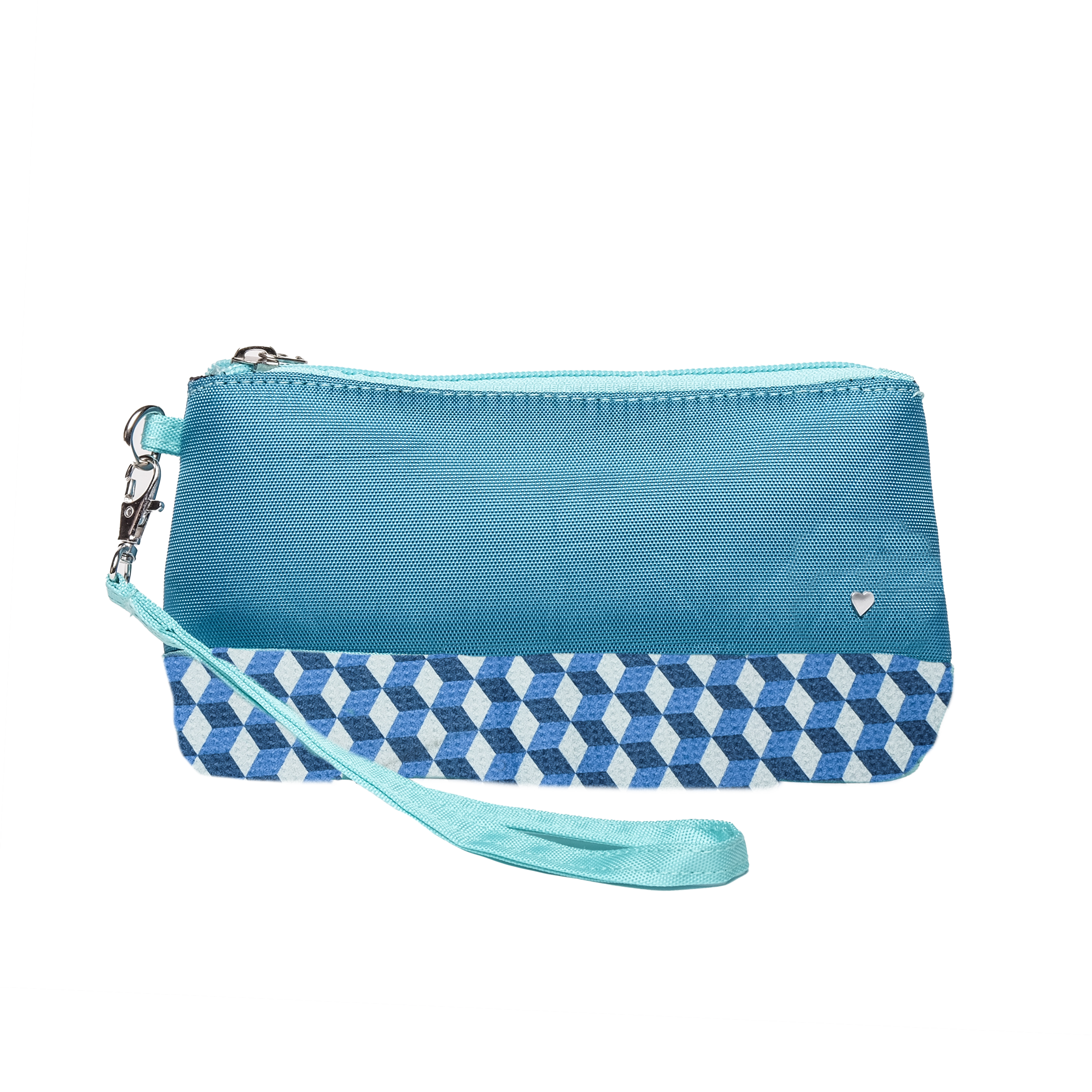 Retro Deluxe Wristlet with Removeable Strap