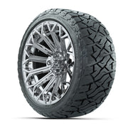 GTW Phantom Chrome 16 in Wheels with 225/40-R16 Maverick Hybrid Tires – Full Set