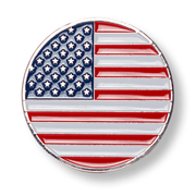 American Flag Ball Marker