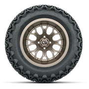 GTW Assault Matte Bronze 14 in Wheels with 23X10-14 Predator All-Terrain Tires – Full Set