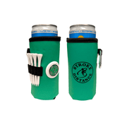 Beverage Caddie 3-in-1 Golf Insulator, Removeable Ball Marker, Bag Clip & Tees Combo