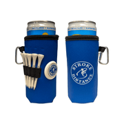 Beverage Caddie 3-in-1 Golf Insulator, Removeable Ball Marker, Bag Clip & Tees Combo