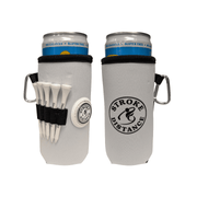 Beverage Caddie 3-in-1 Golf Insulator, Removeable Ball Marker, Bag Clip & Tees Combo