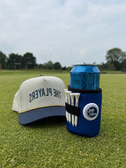Beverage Caddie 3-in-1 Golf Insulator, Removeable Ball Marker, Bag Clip & Tees Combo