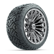 GTW Blur Chrome 16 in Wheels with 225/40-R16 Maverick Hybrid Tires – Full Set
