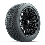 GTW Blur Gloss Black 16 in Wheels with 225/40-R16 Mamba Street Tires – Full Set