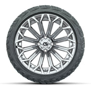 GTW Phantom Chrome 16 in Wheels with 225/40-R16 Maverick Hybrid Tires – Full Set