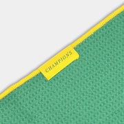 Champions Towel | Green Checkered Magnetic Golf Towel