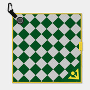 Champions Towel | Green Checkered Magnetic Golf Towel
