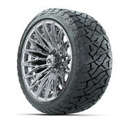 GTW Blur Chrome 16 in Wheels with 225/40-R16 Maverick Hybrid Tires – Full Set