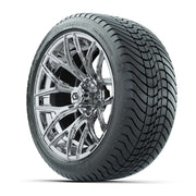 GTW Monaco Chrome 16 in Wheels with 225/40-R16 Mamba Street Tires – Full Set