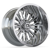 Viper Ultra-Wide 15 inch GTW golf cart wheel - Chrome