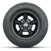 GTW Godfather Matte Gray 10 in Wheels with 205/50-10 Mamba Street Tires – Full Set