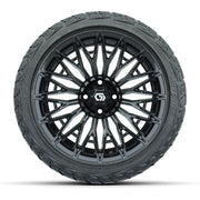 GTW Blur Gloss Black 16 in Wheels with 225/40-R16 Maverick Hybrid Tires – Full Set