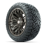 GTW Stellar Matte Bronze 15 in Wheels with 23x10.00-R15 Maverick All-Terrain Tires – Full Set