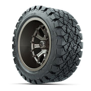 GTW Assault Matte Bronze 14 in Wheels with 22X10-14 Timberwolf All-Terrain Tires – Full Set