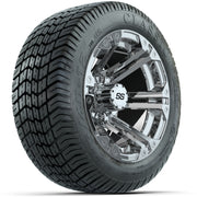 Set of (4) 12 in GTW Specter Wheels with 215/40-12 Excel Classic Street Tires