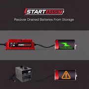 EZGO 48V Golf Cart Charger - RXV & TXT - 48V 15A Lithium, LiFePO4, Lead Acid, AGM