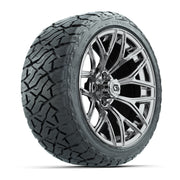GTW Monaco Chrome 16 in Wheels with 225/40-R16 Maverick Hybrid Tires – Full Set