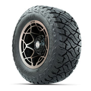 GTW Nexus Black/Bronze 12 in Wheels with 23x10.00-R12 Maverick All-Terrain Tires – Full Set
