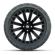 GTW Phantom Gloss Black 16 in Wheels with 225/40-R16 Maverick Hybrid Tires – Full Set